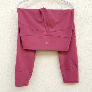 Lululemon mauve leggings